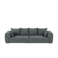 U N O Sports uno Big Sofa London ¦ grau ¦ Maße (cm): B: 316 H: 72 T: 112