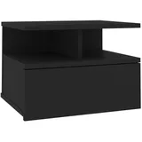 vidaXL Nachtschrank Frieda 40 x 31 x 27 cm Schwarz