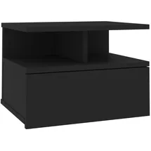 vidaXL Nachtschrank Frieda 40 x 31 x 27 cm Schwarz