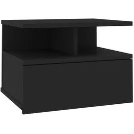 vidaXL Nachtschrank Frieda 40 x 31 x 27 cm Schwarz