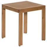 Merxx Balkonausziehtisch 130 x 70 x 74 cm Eukalyptus