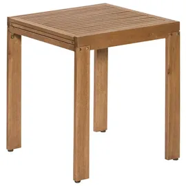 Merxx Balkonausziehtisch 130 x 70 x 74 cm Eukalyptus