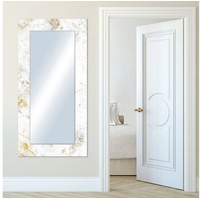 Leonique Wandspiegel »Marmor«, Spiegel 40x100 cm (BxH), weiß