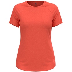 Odlo Damen T-Shirt Crew Neck S/S rot