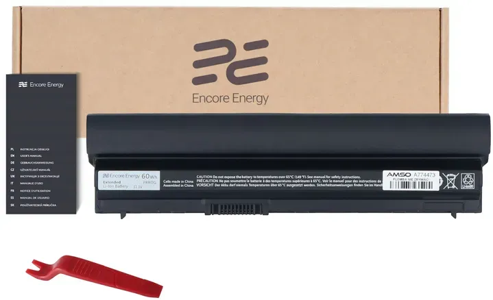 Neue Encore Energy Batterie für Dell Latitude E6220 E6230 E6320 E6330 60Wh 11.1V 5200mAh FRR0G