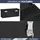 deluke DELUKE® Aluminiumbox mit Deckel Abschließbar Alubox Deichselbox Alu Anhängerbox Werkzeugkiste Transportbox Metallkiste, 50x15x20,5cm Schwarz