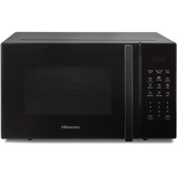 Hisense Mikrowelle, Fassungsvermögen 23 l, Leistung 800 W, Grillleistung 1000 W, LED-Display mit Touch-Steuerung, Schwarz