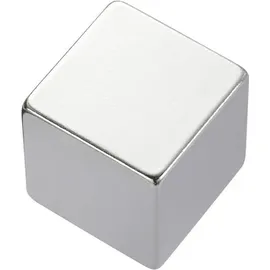 TRU Components 1572121 Permanent-Magnet Würfel (L x B x H) 10 x 10 x 10mm N35 1.18 - 1.24 T Grenztemperatur (max.): 80°C