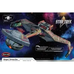 AMT 592997 1:350 Star Trek 6: The Undiscovered Country Klingon Kronos One