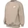 Nike Sportswear Club Fleece Oversized Sweatshirt Mädchen 126 sanddrift/white L 146-156 cm