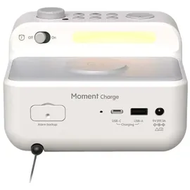 Pure Moment Charge weiß Radiowecker