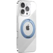 Joyroom iPhone 16 Pro Max Hülle ultra-dünn mit 360° Ringhalterung Blau
