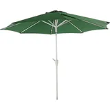 MCW Sonnenschirm Asti, Gartenschirm, 3m neigbar Polyester/Alu 5kg ~ grün