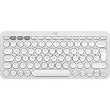 Logitech Pebble Keys 2 K380s (UK) Weiß - Weiß