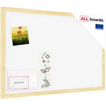 ALLboards Pinnwand 60 x 40 cm Weiß