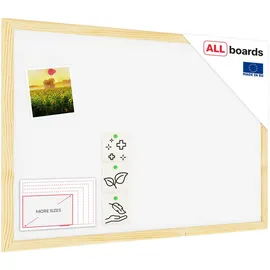 ALLboards Pinnwand 60 x 40 cm Weiß