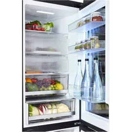 LG MoodUP GBG719MDNN Kühl-Gefrierkombination (352 l, 1870 mm hoch, Silber)