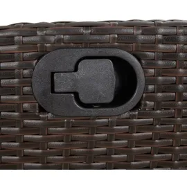 vidaXL Gartensessel 58 x 33 x 58 cm braun 2 St.