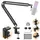 Cahaya Mikrofonarm Boom Arm Professionelle - Vollständig Einstellbares Mikrofonständer mit Breiter Basis, 3/8" bis 5/8" Adapter Mic - Kompatibel mit Blue Yeti, QuadCast - CY00380-1