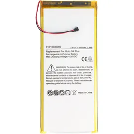 AccuCell Akku passend für Lenovo Moto G4 Plus, XT1642, GV40, SNN5966A, GA40 Li-Polymer, 3,8V, 3000mAh, 11,4Wh, built-in, ohne Werkzeug
