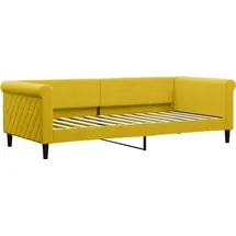 vidaXL Tagesbett Gelb 90x200 cm Samt