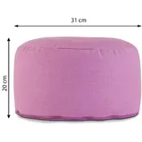 Bodenkissen Fußkissen Yogakissen Meditationskissen Augenkissen Sitzkissen rund ø31xH20cm Bezug waschbar