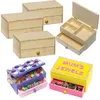 Schmuckkästchen aus Holz (pro Set 2) Basteln mit Holz
