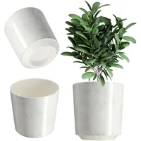 Kadax Blumentopf aus Kunststoff, Topf für Pflanzen, 25.5 cm,