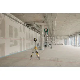Stabila Kreuzlinienlaser LAX 600, selbstnivellierend, 3 x 360° rote Laserlinien, max. Reichweite: 30 m