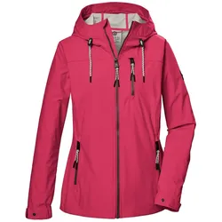 Wasser- und windabweisende Softshelljacke GIGA by Killtec pink