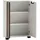 Schildmeyer Ryker Highboard 59,8 x 85,2 cm Weiß/Akustikpaneel Optik