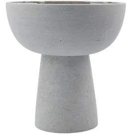 House Doctor Marb Kerzenständer, H 21 cm, grau