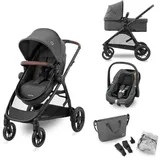 MAXI COSI Kombikinderwagen Zelia S Trio Dark Grey