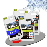 STAHLMANN® Adblue [4x5L] inkl. Ausgießer - [MADE IN GERMANY] - Ad blue Adblue 10 l für diesel ISO 22240 – Ad Blue [20 Liter]