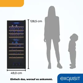 Exquisit WS2-78-GTE-160G schwarz