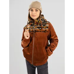 Iriedaily Indi Spice Jacke red brown Gr. M