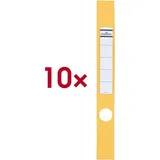 Durable Rückenschilder 8091 gelb 40 x 390 mm 10 Blatt