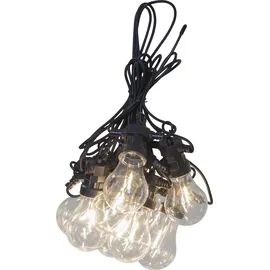 StarTrading LED Lichterkette Circus Filament 4,05 m Transparent Warmweiß