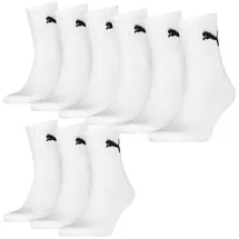Puma Funktionssocken 9er Pack Weiß 47-49