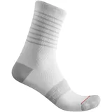 Castelli Superleggera 12 Damen Bikesocken-Weiss-S-M