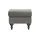 Sofa.de Hocker Cozy Polyester 55 x 44 x 55 cm Grau