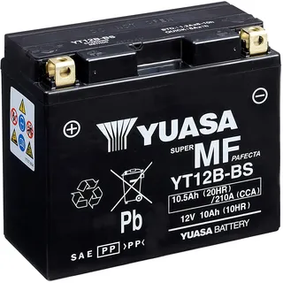 YUASA YT12B Motorradbatterie 12V 10Ah