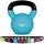 Msports Kettlebell Neopren Kettlebell 22 kg blau / türkis