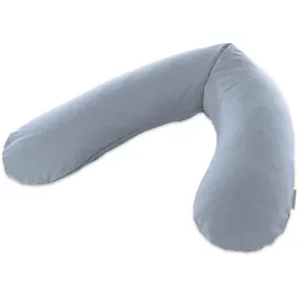 Theraline Bezug für Original Stillkissen Bamboo Blau-grau