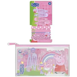 Cerdá Cerda Haarstyling-Set Peppa Pig Beauty-Set für Kinder – Styling- und Zubehörset für Mädchen rosa