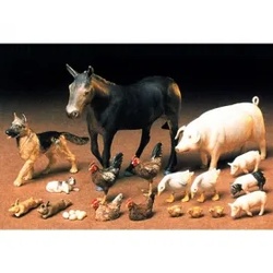 1:35 Diorama-Set Haustiere (18)