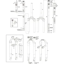 RockShox Federgabel Paragon TK SoloAir 65 700C Disc Schw.