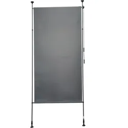 Garden Pleasure Klemm-Sichtschutz Anthrazit Sichtschutz Wand Stellwand Garten