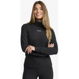 Downhill Base Layer Turtleneck Top Damen Black, Größe:M - Damen > Funktionsunterwäsche - Schwarz