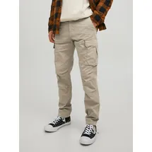 JACK & JONES Ace Tucker Ama Cargohose Dune / Detail Solid 27 32